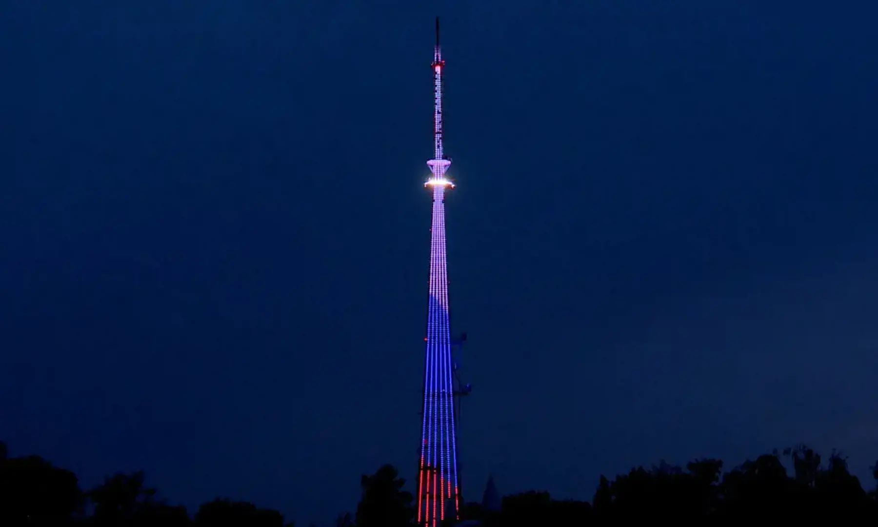 Братская телебашня засияет в честь 90-летия ГИБДД