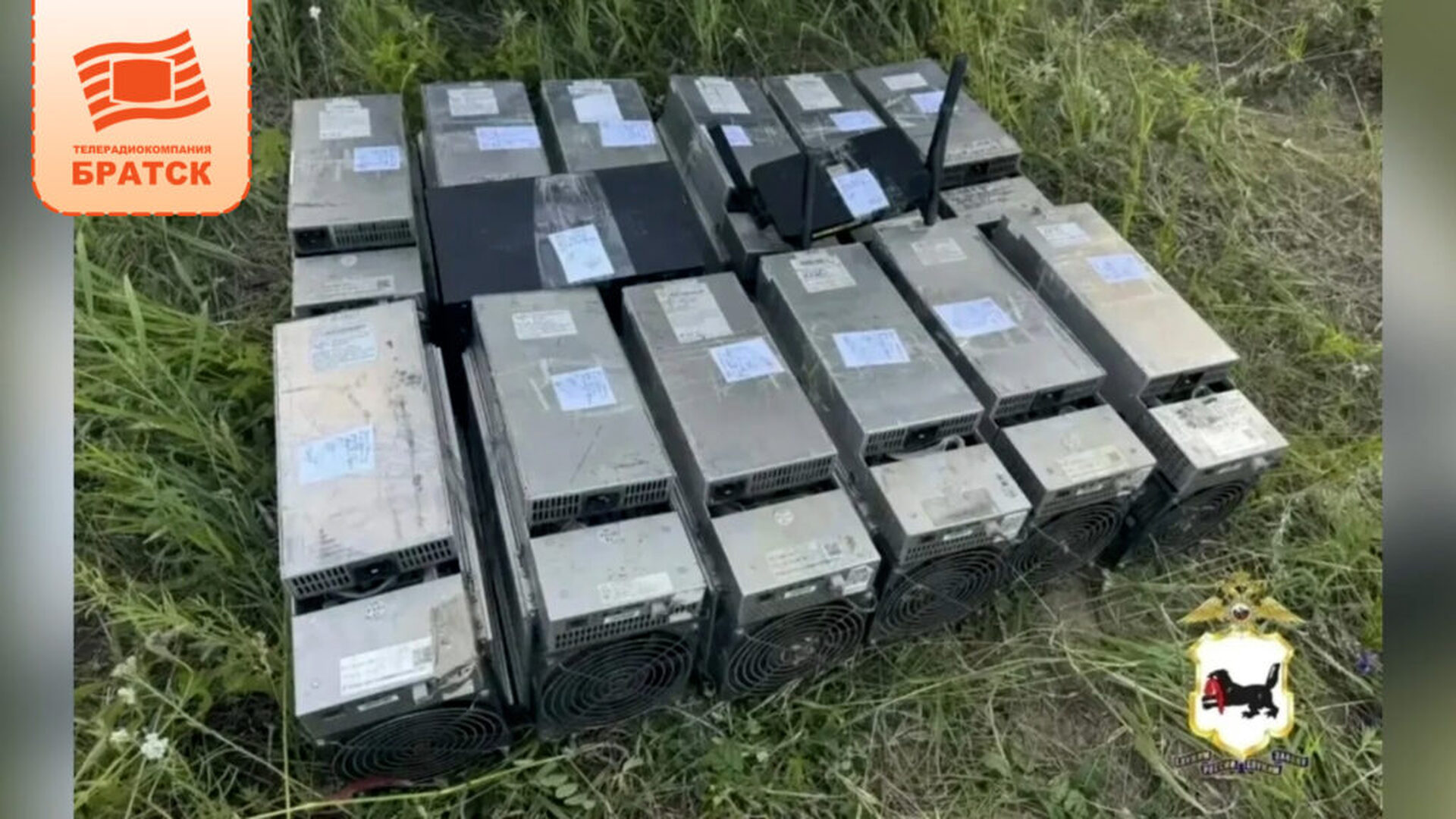 Полиция обнаружила майнинговую ферму в лесу под Иркутском