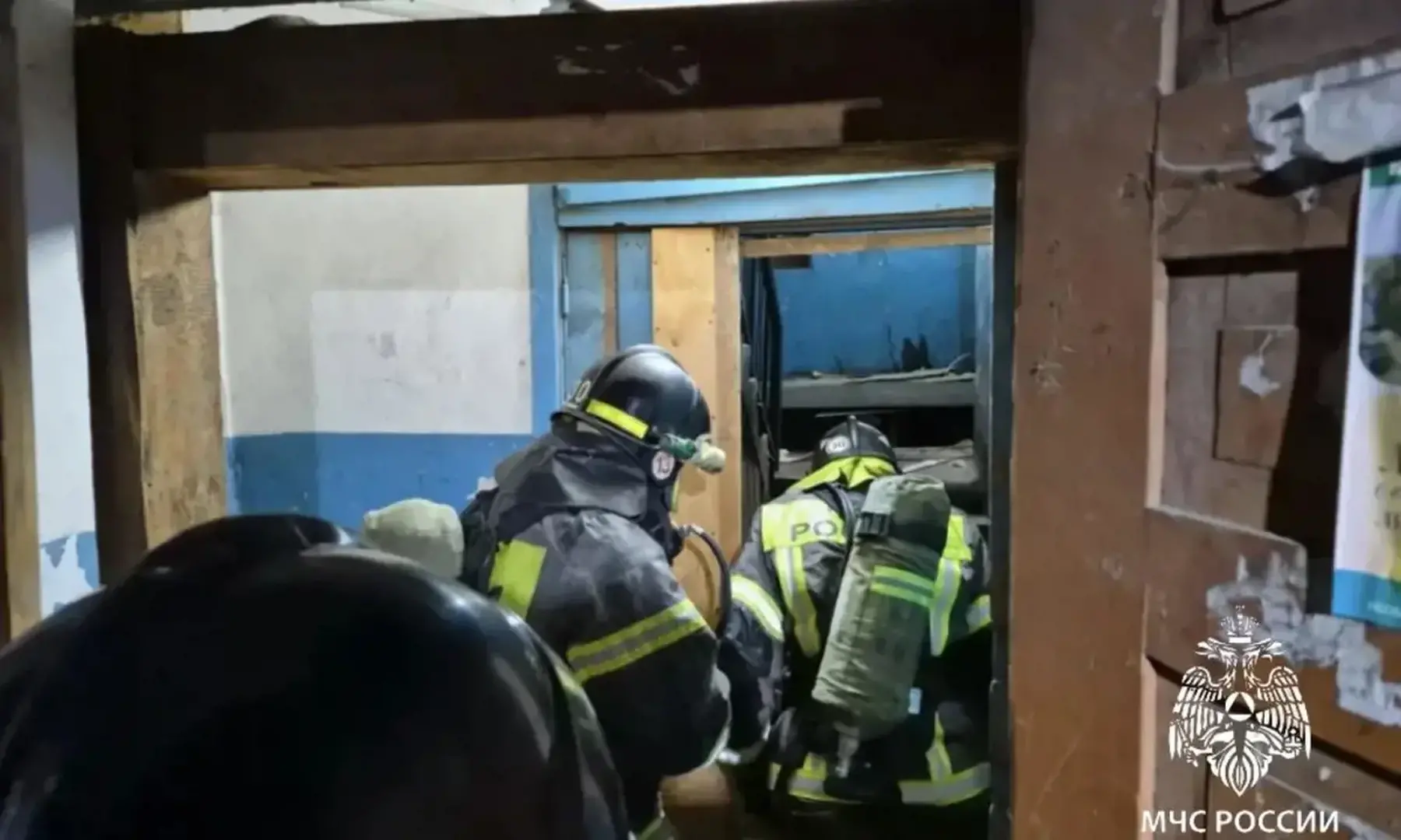Троих жильцов спасли при пожаре в Усть-Куте