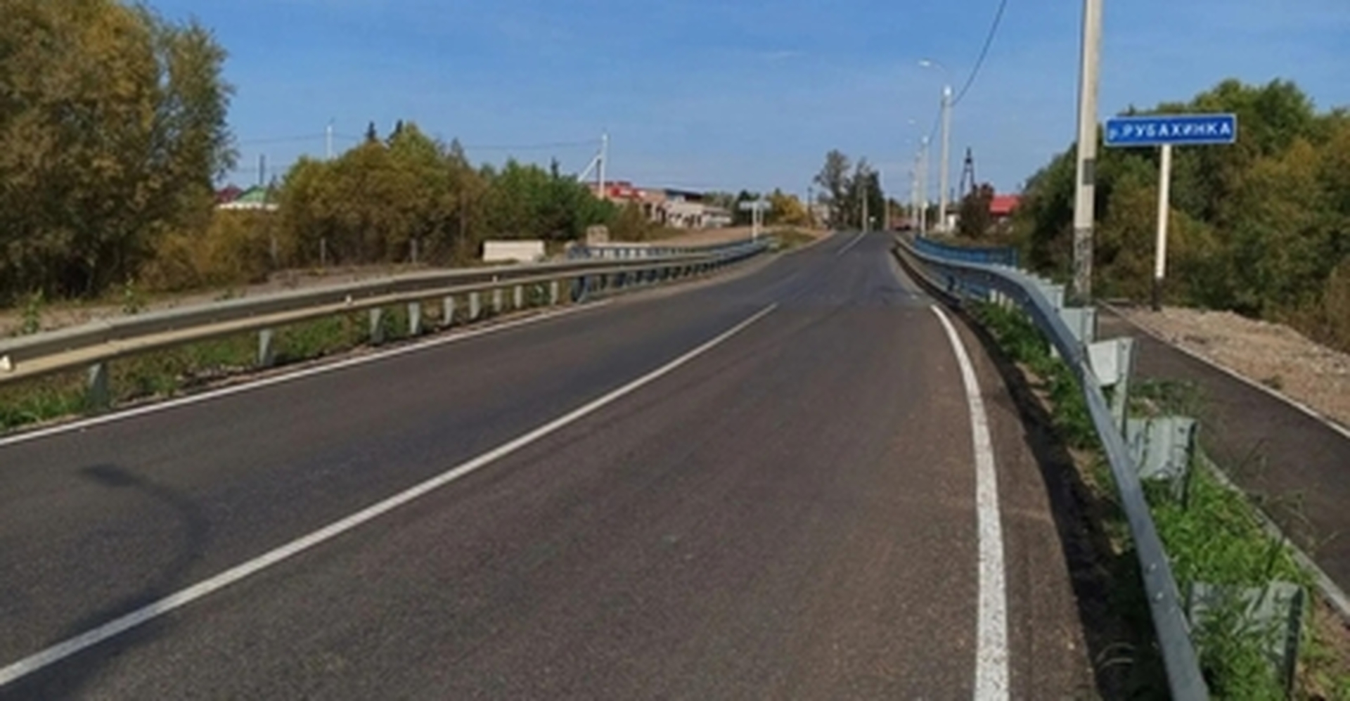 В Нижнеудинском районе завершён ремонт дороги через село Мельница