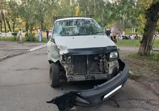 Мотоциклист пострадал в ДТП на улице Наймушина в Братске