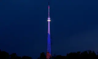 Братская телебашня засияет в честь 90-летия ГИБДД