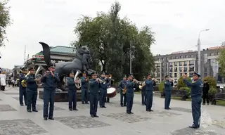 Старейший духовой оркестр Сибири отметил 123‑летие