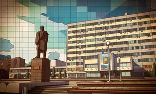 Жители Братска могут выбрать сюжет для настенной мозаики среди эскизов школьников
