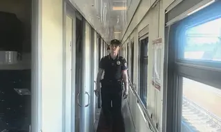 Транспортные полицейские Братска задержали подозреваемого в крупной краже в поезде