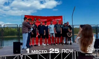 Спартакиада среди пожарных подразделений прошла в Братске
