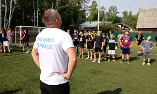 «Зарядка со стражем порядка» ко Дню физкультурника прошла в Братске