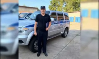 Старший лейтенант Максим Белобородов представляет Братск в конкурсе «Народный участковый»