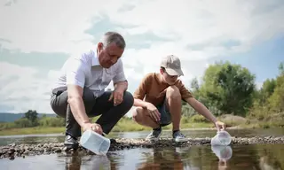 750 тысяч мальков хариуса выпустили в реку Большая