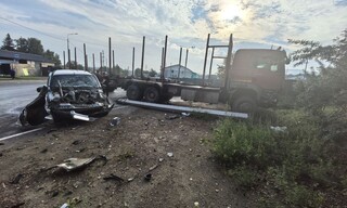 Жёсткая авария произошла в Правобережном районе Братска