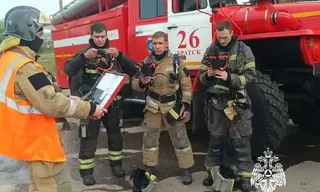 Два дня подряд пожарных вызывали в недостроенный объект у Братской районной больницы