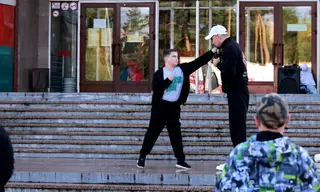 Дмитрий Чудинов провёл открытую тренировку для братчан
