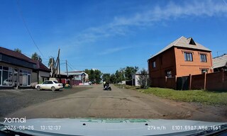 Опасный манёвр: водитель мототранспорта едва не устроил ДТП в Братске