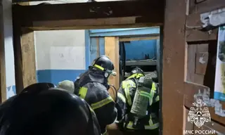 Троих жильцов спасли при пожаре в Усть-Куте