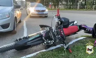 Подростка на мотоцикле задержали в Ангарске за опасную езду и оскорбление полиции