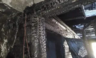 Женщина погибла при пожаре в посёлке Бохан