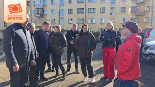 Дворы на улицах Рябикова и Комсомольской капитально отремонтировали в Братске