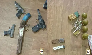 Житель Братска нашёл в купленном гараже 4 пистолета, гранаты и обрез
