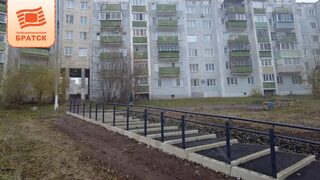 В 22 микрорайоне Братска выполнен депутатский наказ — отремонтирована лестница