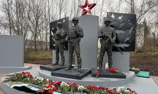 Мемориал погибшим бойцам специальной военной операции открыли в Железногорске-Илимском