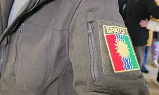 Братск провожает новых контрактников на спецоперацию