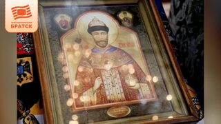 Чудотворная мироточивая икона царя Николая II прибудет в Братск