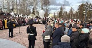 В Железногорске-Илимском открыли мемориал «Навечно в строю»